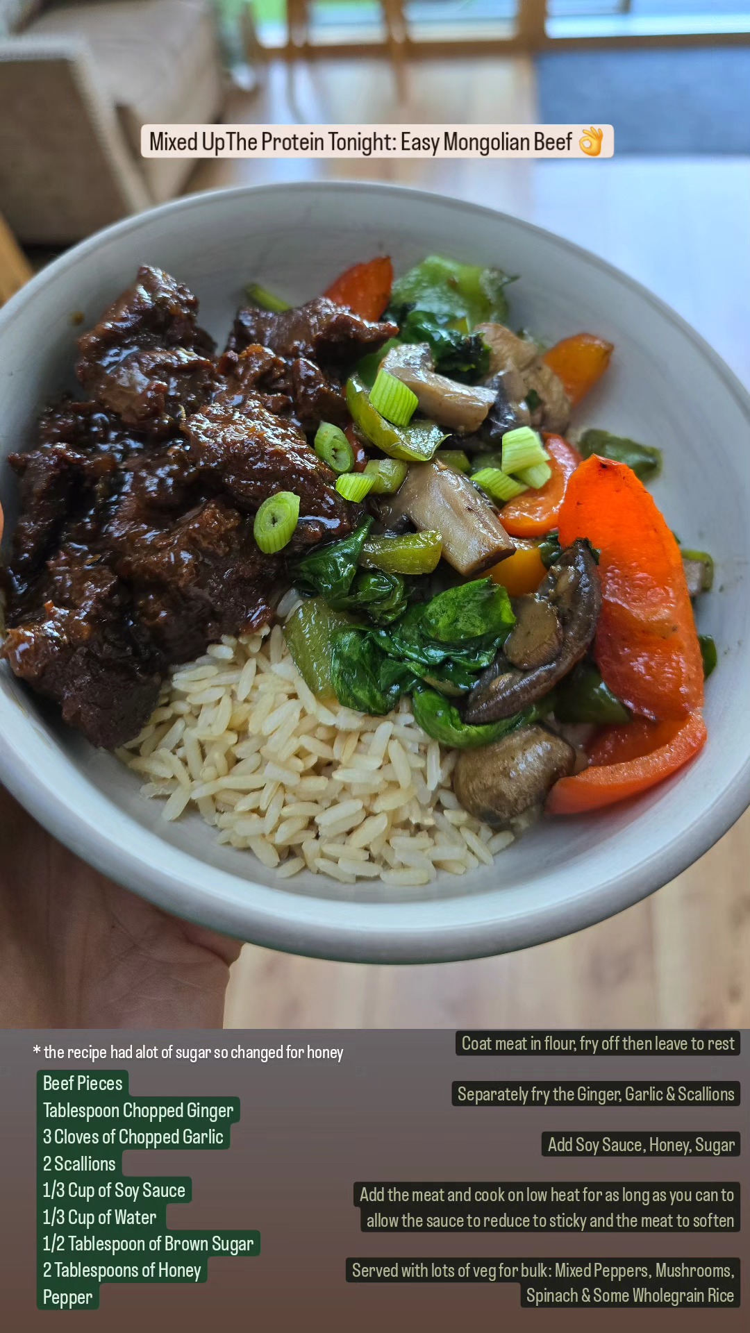 Easy Mongolian Beef